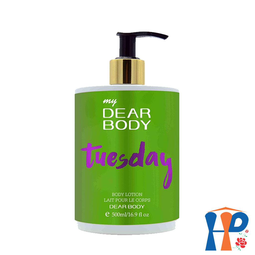 Sữa Dưỡng Thể Nước Hoa Nữ DEAR BODY Weeks Body Lotion 500ml (for woman)