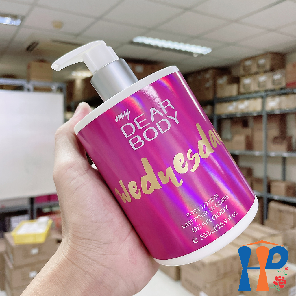 Sữa Dưỡng Thể Nước Hoa Nữ DEAR BODY Weeks Body Lotion 500ml (for woman)