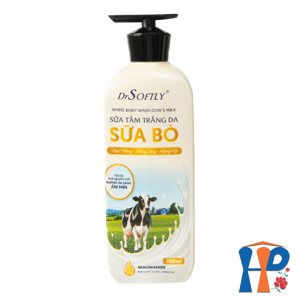 Sữa Tắm Trắng Da Drsoftly White Body Wash 700ml