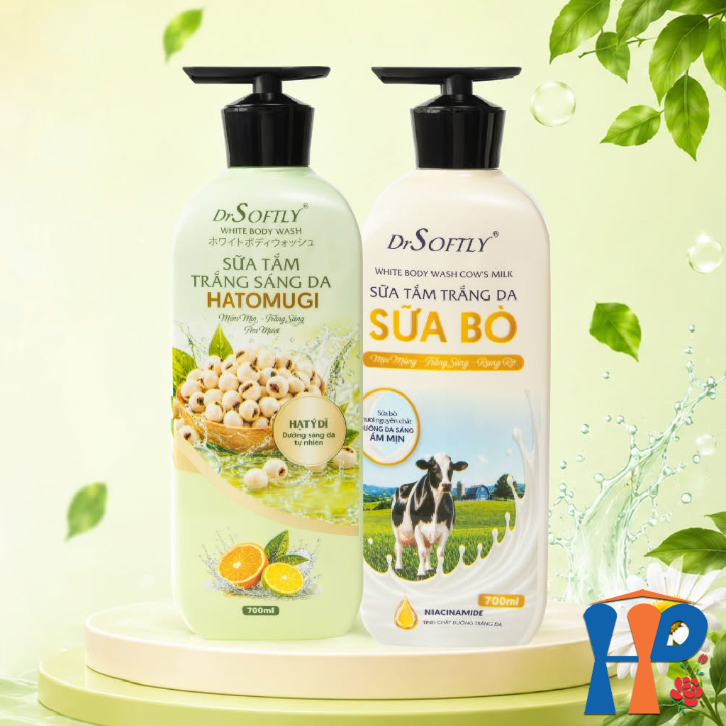 Sữa Tắm Trắng Da Drsoftly White Body Wash 700ml