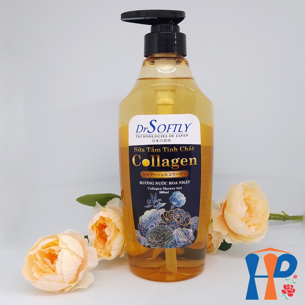 Sữa tắm nước hoa Drsoftly Collagen Perfume Shower Gel 500ml (lưu hương trên 2 giờ)