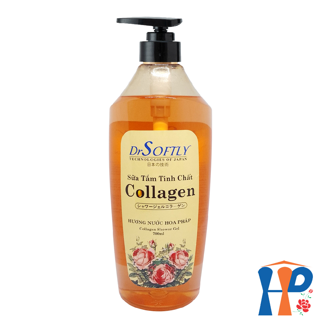 Sữa tắm tinh chất Collagen Drsoftly Perfume Shower Gel 700ml