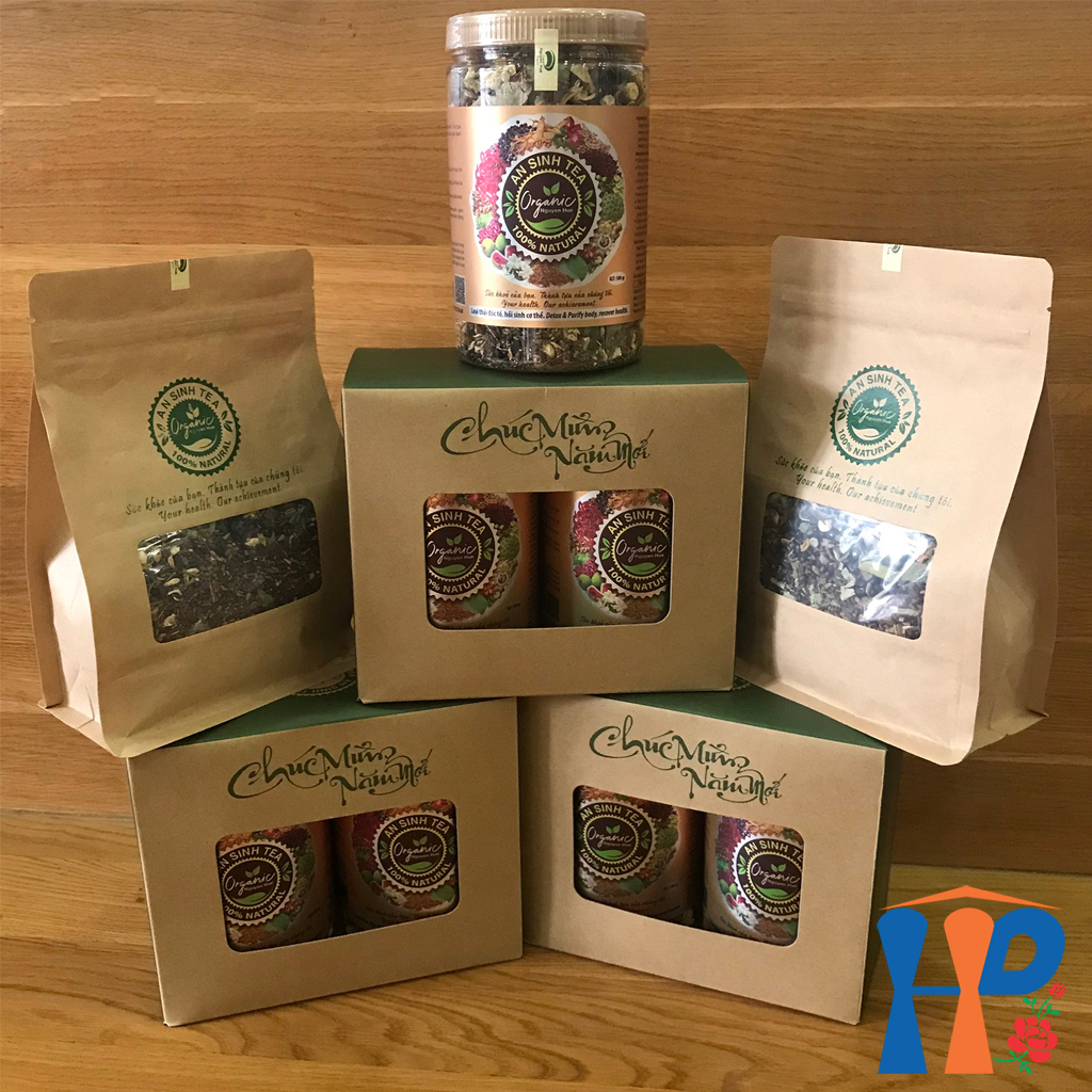 Trà An Sinh Organic Tea 500gr (thải độc, giảm cân, thanh lọc cơ thể)