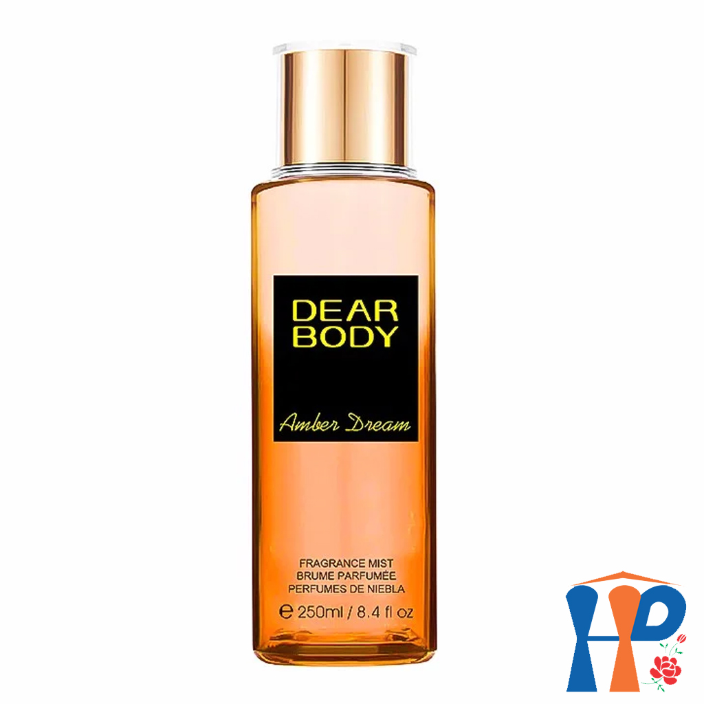 Xịt Thơm Toàn Thân Dear Body Fragrance Mist 250ml (for woman, lưu hương từ 3 - 5 giờ)