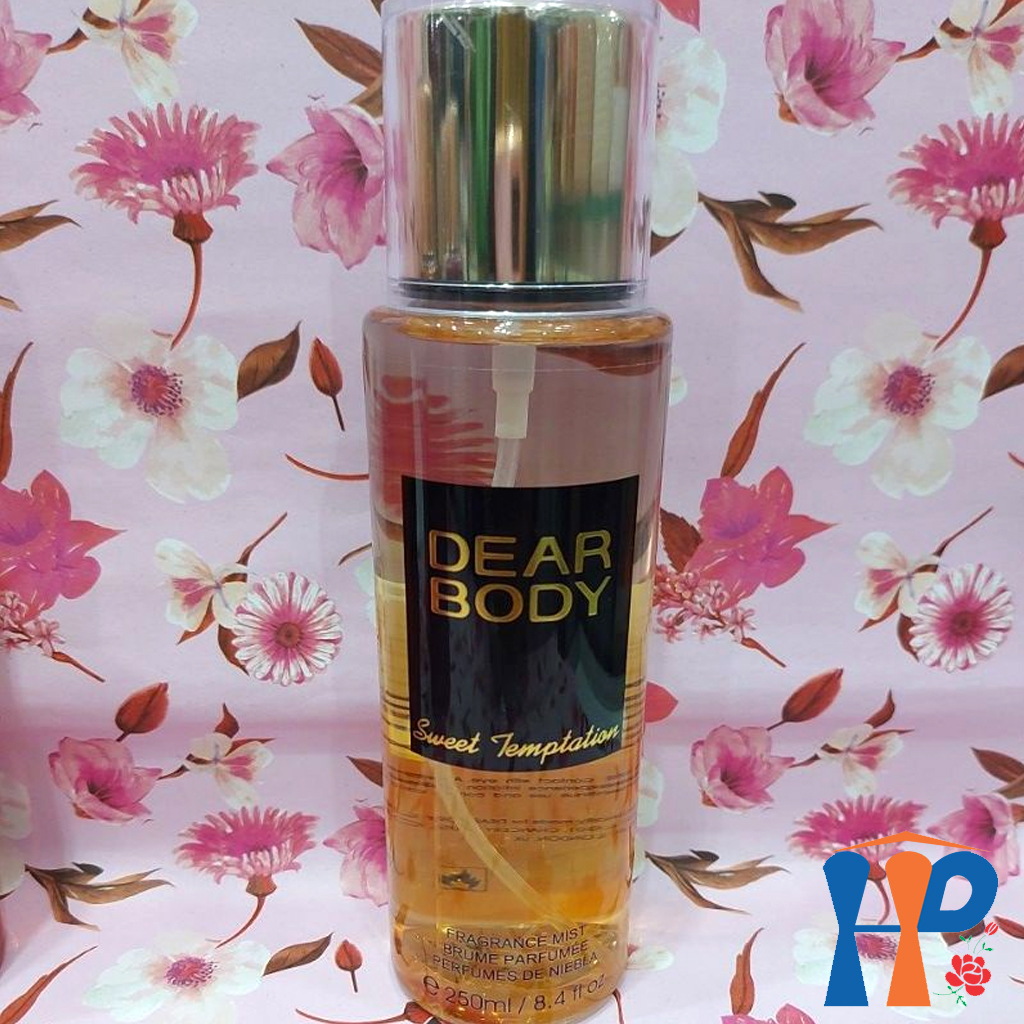 Xịt Thơm Toàn Thân Dear Body Fragrance Mist 250ml (for woman, lưu hương từ 3 - 5 giờ)