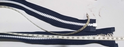 100 Dây kéo, Dây khóa kéo YKK ( 15cm - 22cm)