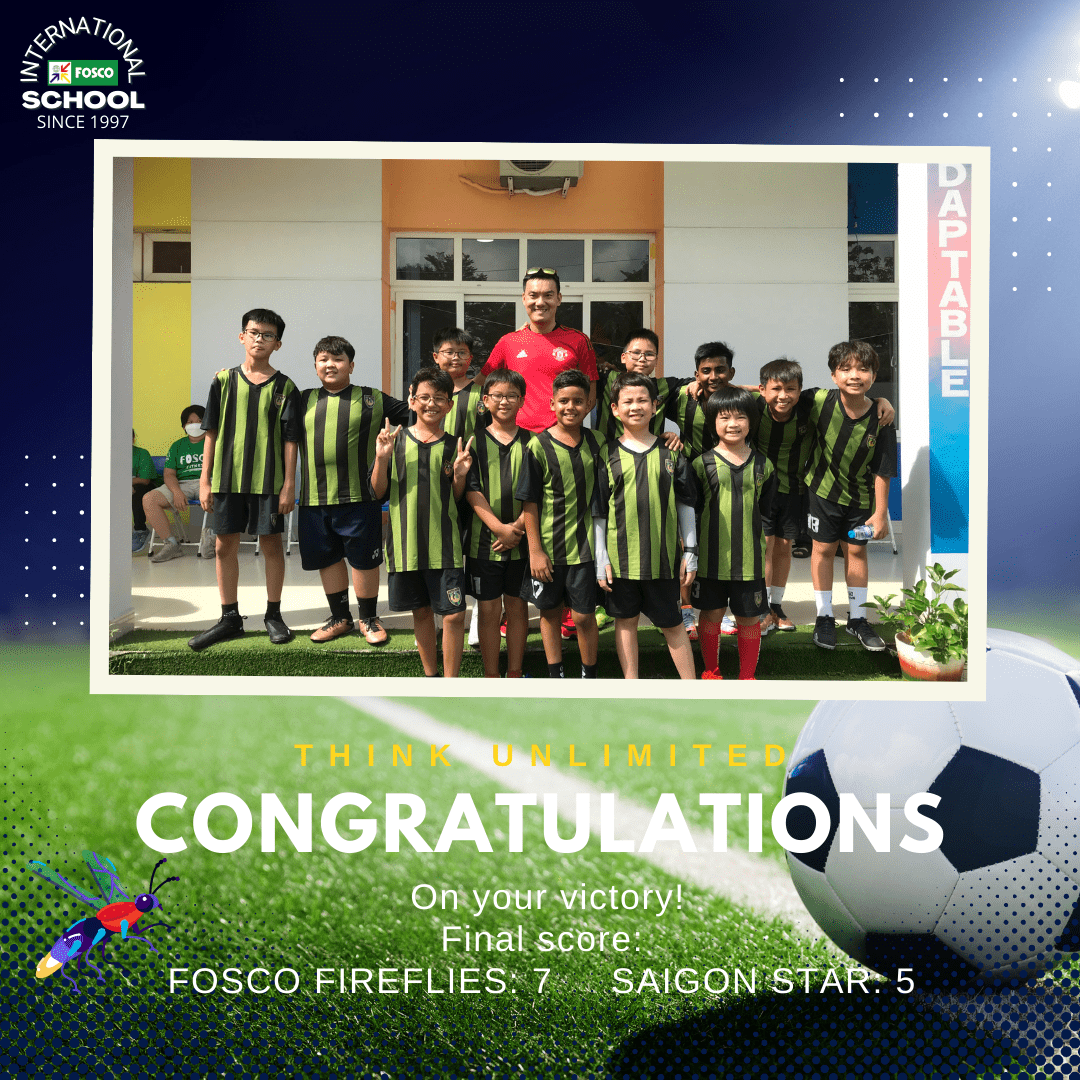 Congratulations to our wonderful football FIS team