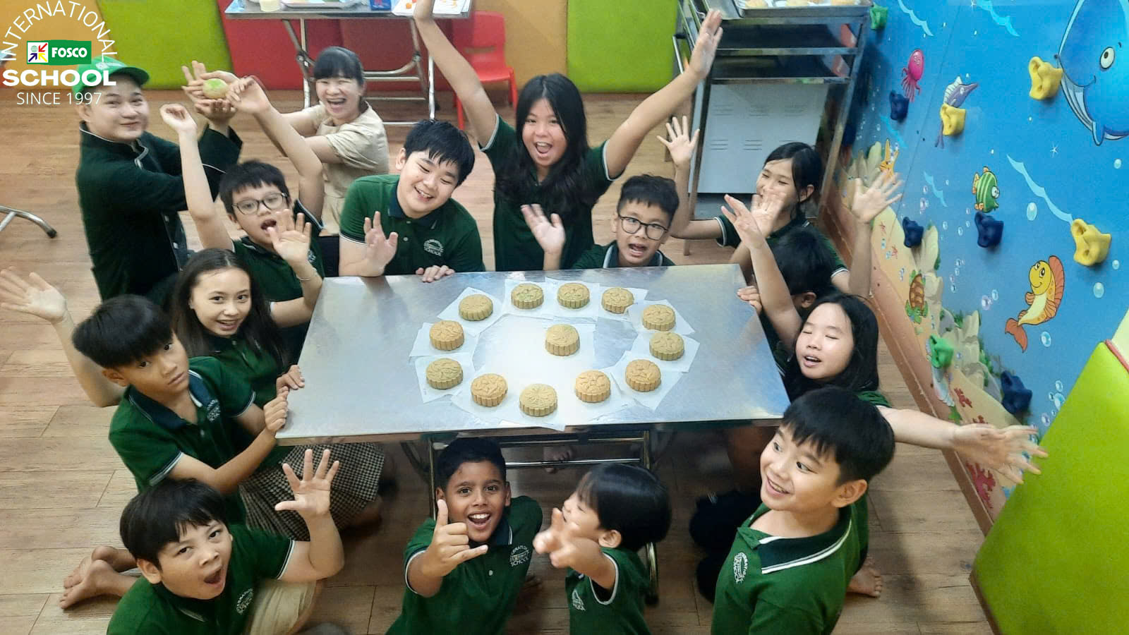 The Grade 4 and 5 students embraced the rich tradition of mooncake-making for the Mid-Autumn Festival!