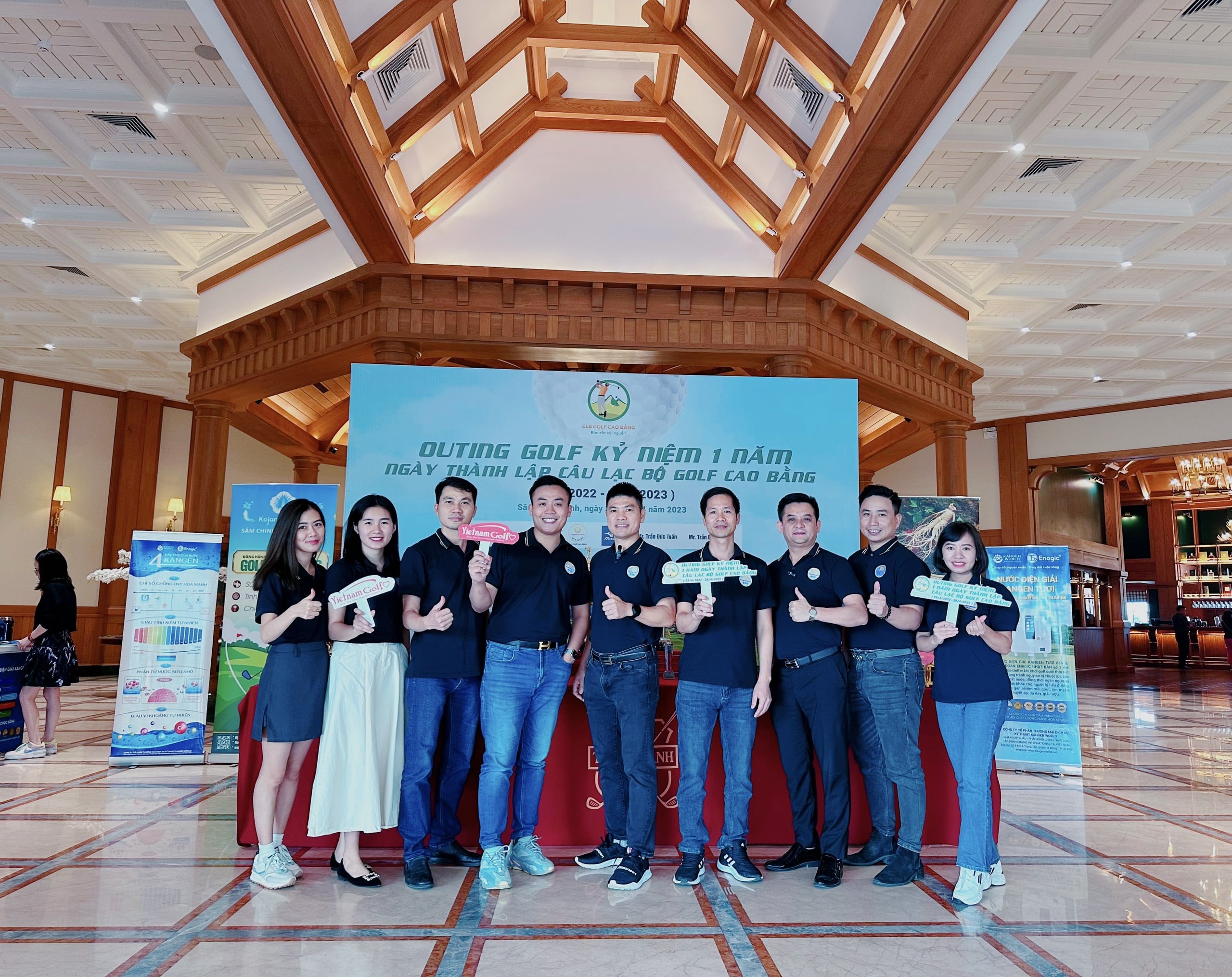 KOJA MART tài trợ chương trình Outing Golf trong ngày kỷ niệm 1 năm thành lập CLB Golf Cao Bằng