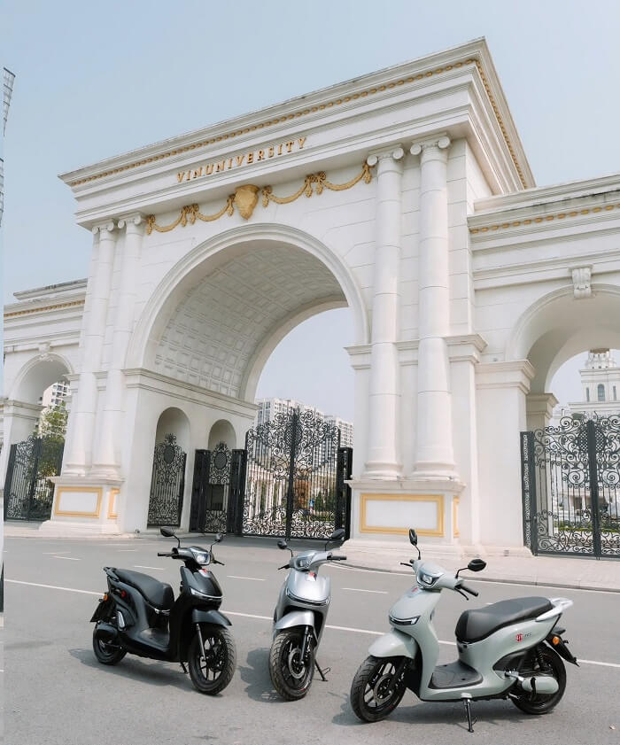 màu sắc lựa chọn xe điện zh jvc