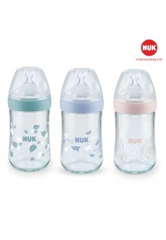 Bình Sữa NUK Nature Sense Nhựa PP, hàng Đức