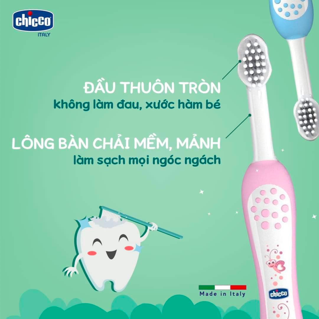 Bàn Chải Đánh Răng Chicco (6-36M)