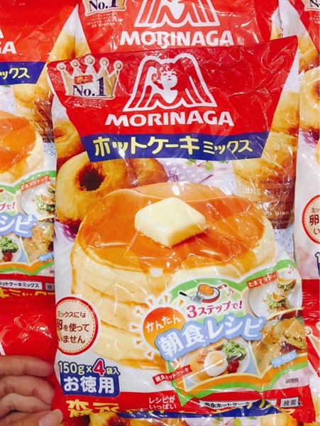 Bột Làm Bánh Hot Cake Morinaga Nội Địa Nhật, 600G