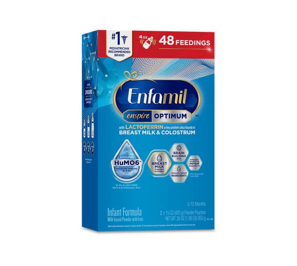 Sữa Bột Enfamil Enspire Optimum Mỹ, 850G (0-12M)