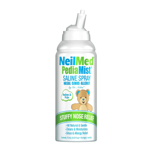 Xịt Mũi Gấu Neilmed Pediamist Nội Địa Mỹ, 75Ml