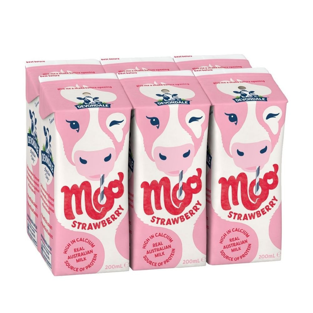 Sữa Tươi Nước Devondale, 6 X 200Ml (2Y+)