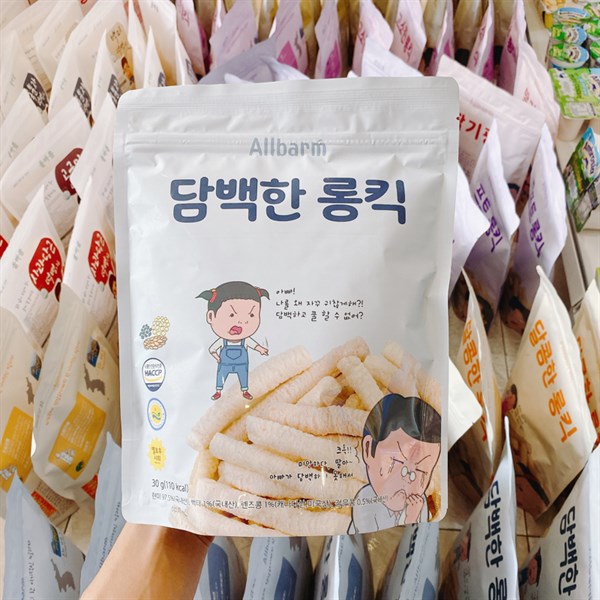 Bánh Gạo Que Allbarm Bổ Sung Dinh Dưỡng Cho Bé, 30G (6M+)