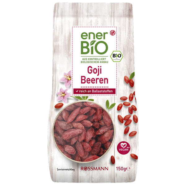 Hạt Kỷ Tử Khô Hưu Cơ Ener Bio Nội Địa Đức, 150G
