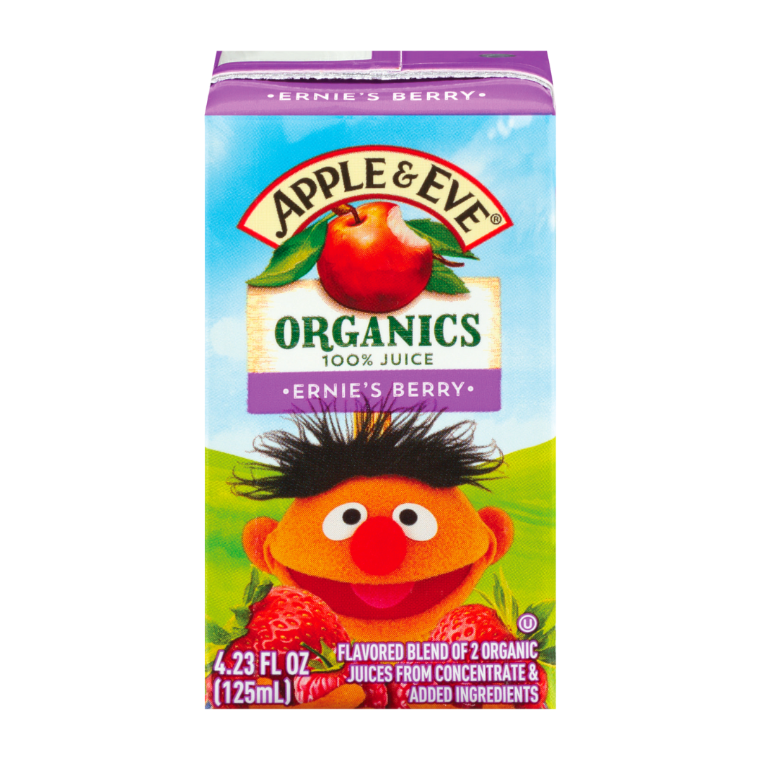 Nước Trái Cây Hữu Cơ Apple & Eve Organic Juice Mỹ, Hộp 125Ml