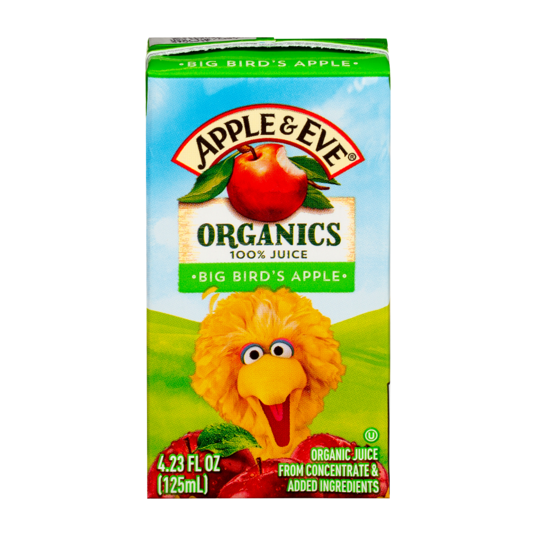 Nước Trái Cây Hữu Cơ Apple & Eve Organic Juice Mỹ, Hộp 125Ml