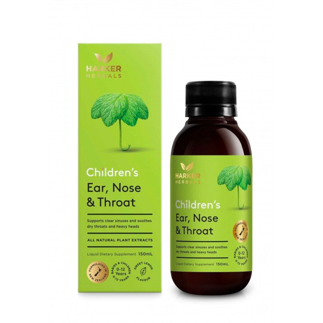 Siro Tai Mũi Họng Harker Herbals Children’s Ear, Nose & Throat, 150Ml (0-12Y)