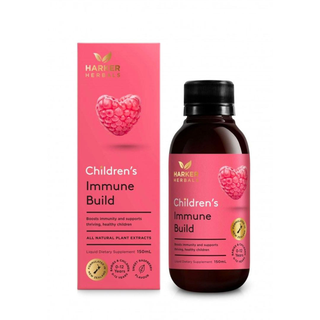 Siro Tăng Đề Kháng Children's Immune Build Harker New Zealand, 150Ml