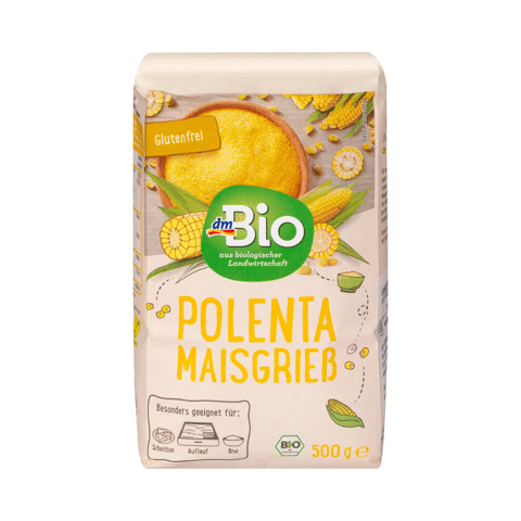 Bột Bắp Hữu Cơ Dmbio Polenta Maisgrieb, Hàng Đức 500G