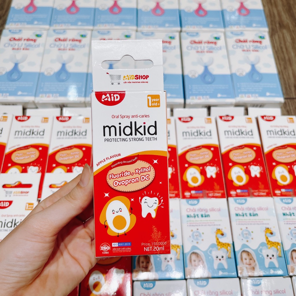 Xịt Chống Sâu Răng Midkid (1Y+)
