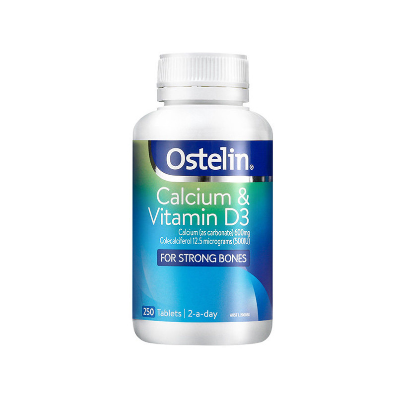 Canxi & Vitamin D3 Ostelin Úc Dành Cho Mẹ Bầu, Sau Sinh, 250 Viên