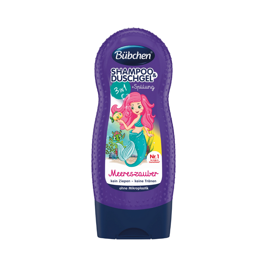 Sữa Tắm Gội Xả Bubchen Meereszauber Đức Màu Tím 230Ml (1Y+)