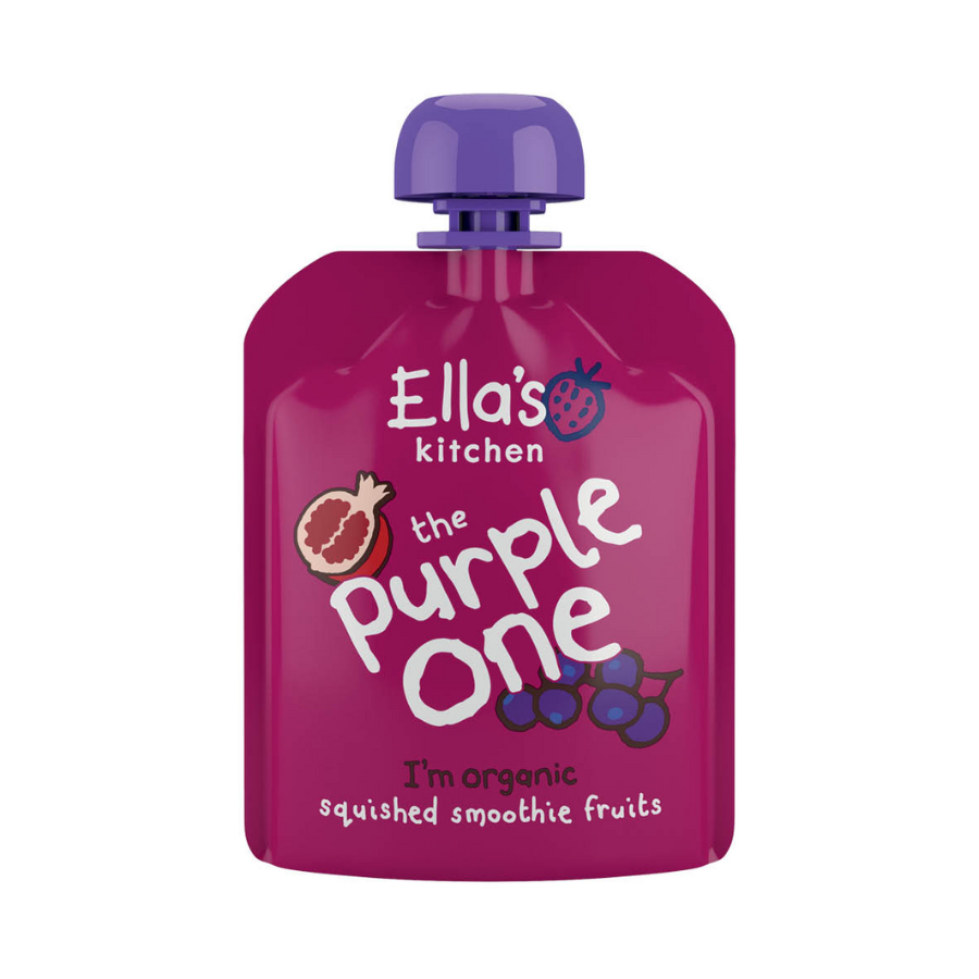 Trái Cây Nghiền Hữu Cơ Ella's Purple One 90G (6M+)