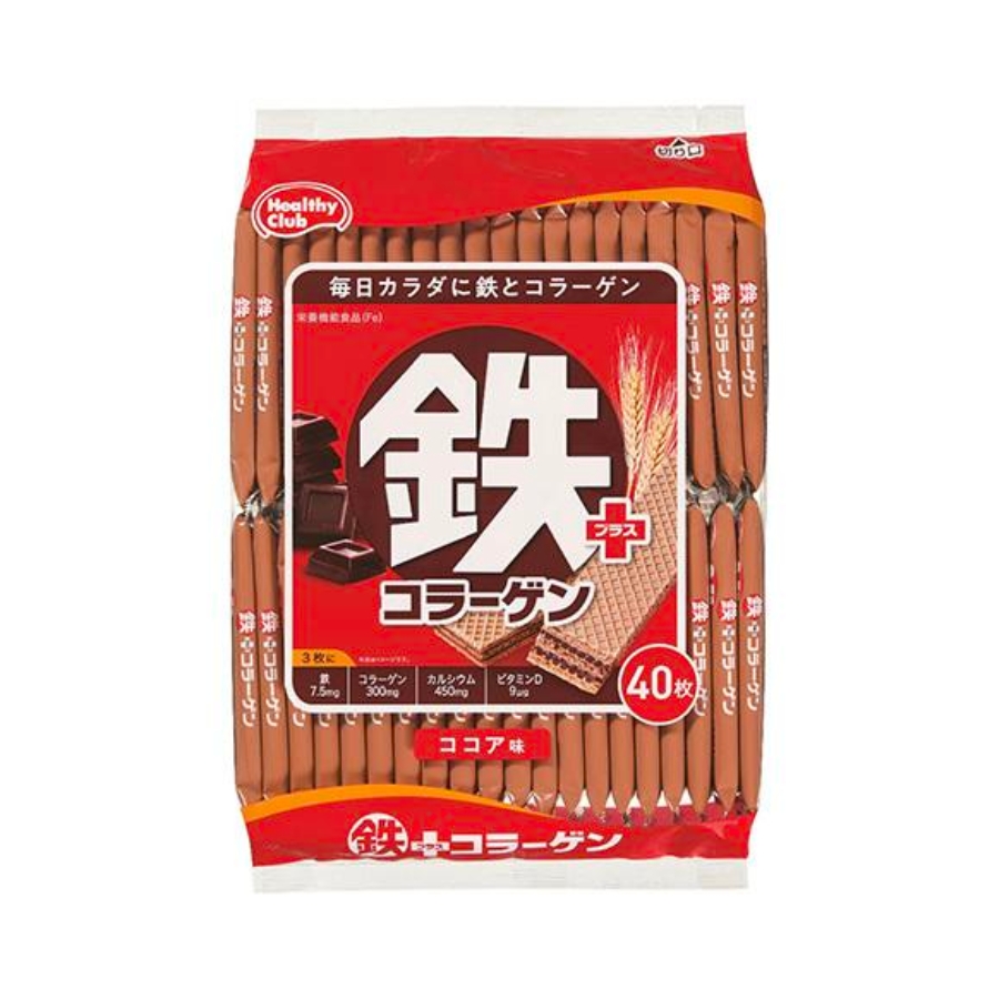 Bánh Xốp Bổ Sung Canxi Healthy Club Nhật Bản, 36 Thanh