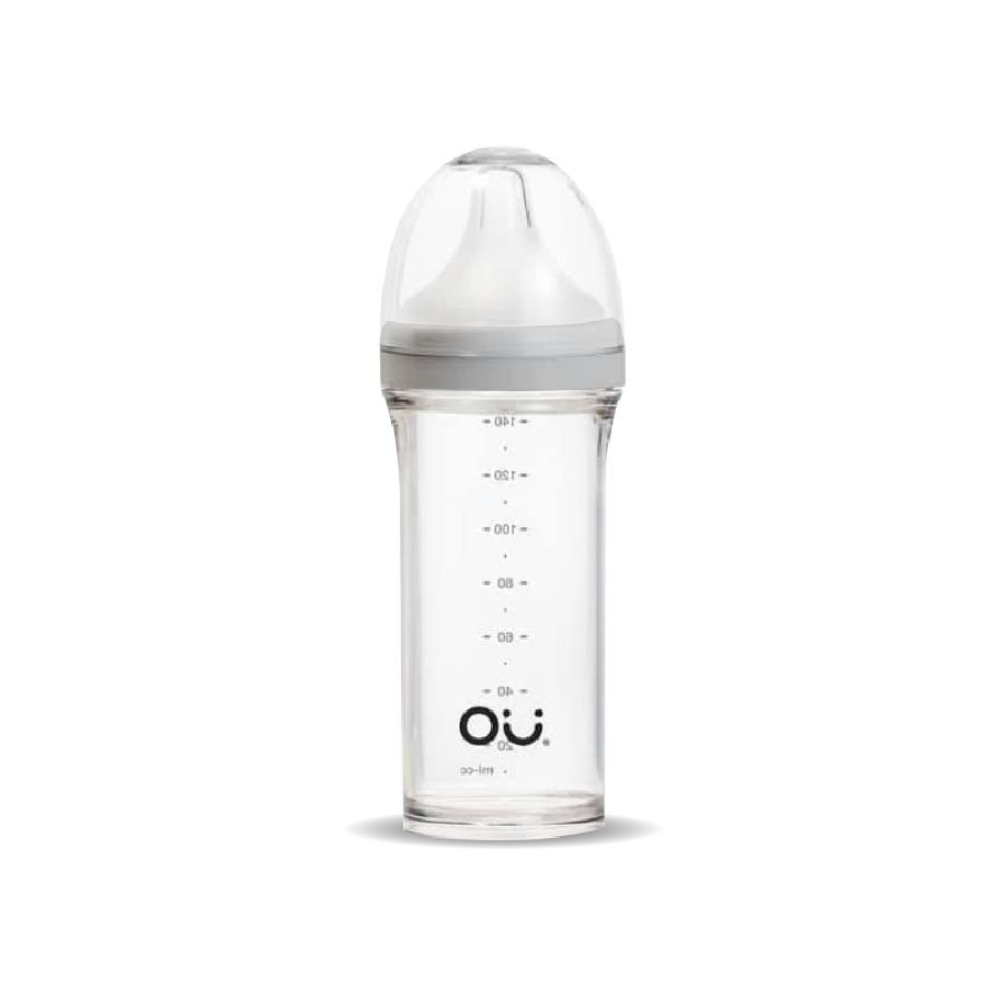 Bình Sữa OU Wish Màu Trắng, 140Ml (0M+)