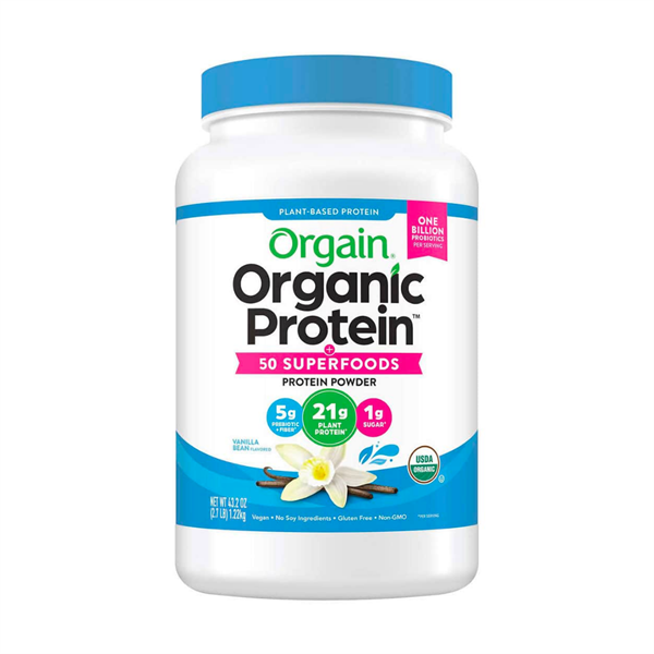 Bột Đạm Thực Vật Orgain Organic Protein Mỹ 1.22Kg
