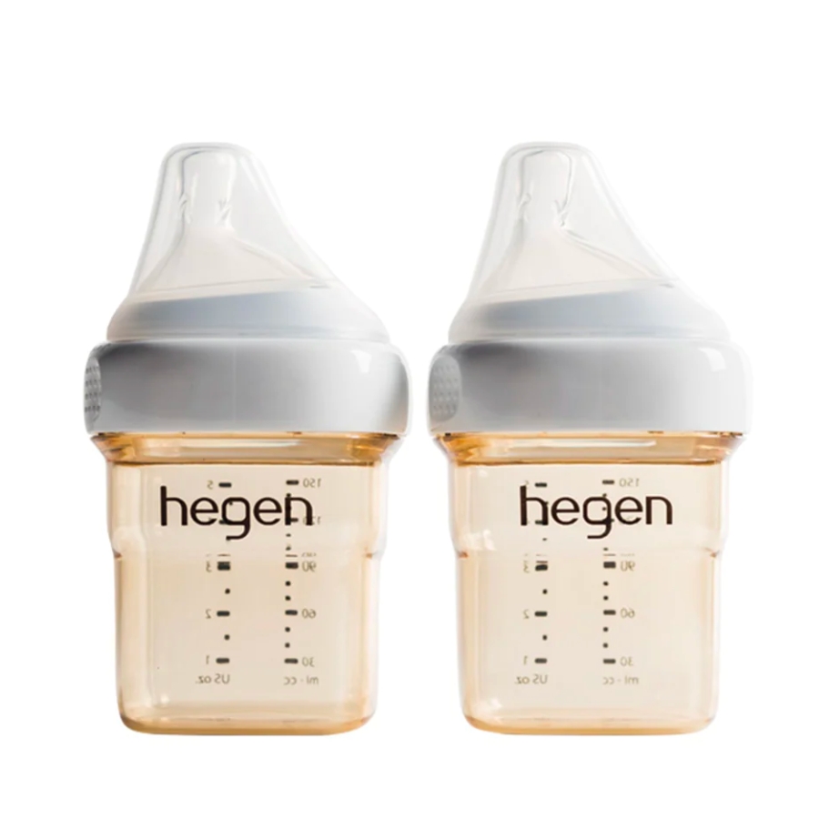 Bình Sữa Hegen PPSU 150ml Và Núm Ti Chảy Chậm (1-3M)