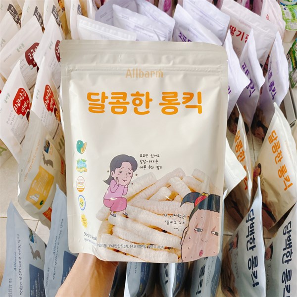 Bánh Gạo Que Allbarm Bổ Sung Dinh Dưỡng Cho Bé, 30G (6M+)