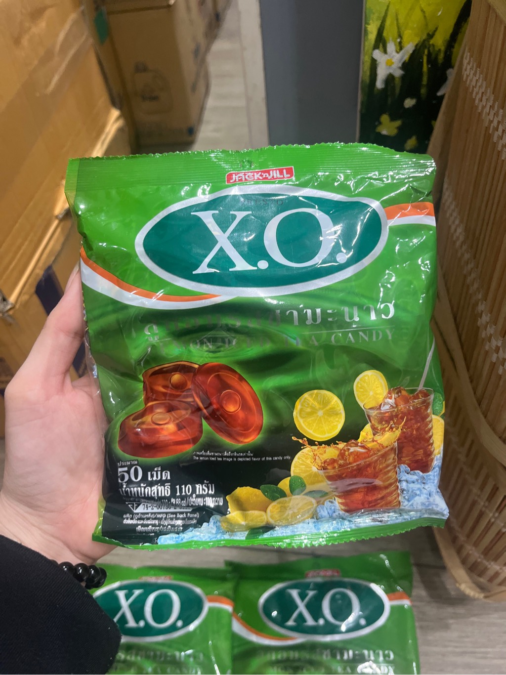 Kẹo XO hương Trà Chanh 110g Thái Lan