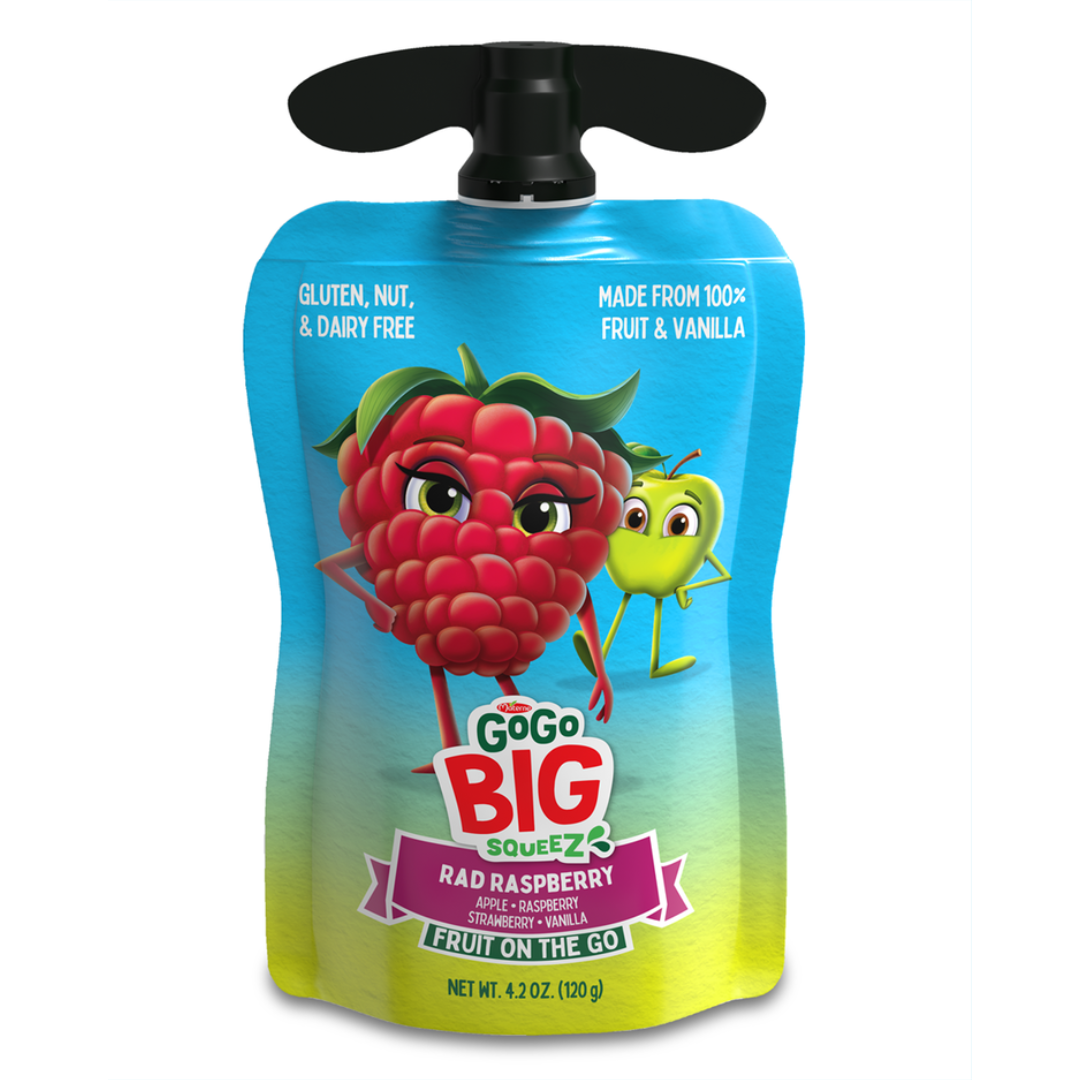 Trái Cây Nghiền Gogo Squeez, Vị Táo Mâm Xôi, 120G (6M+)