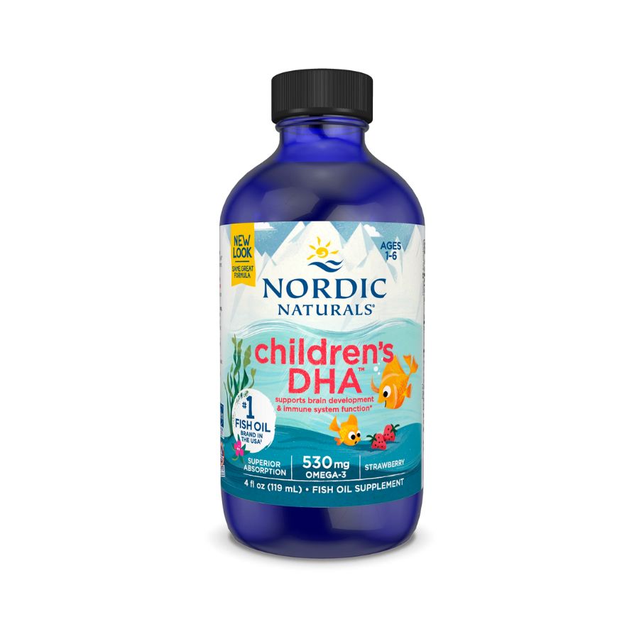DHA Trẻ Em Nordic Naturals Children's DHA Strawberry (1-6Y)