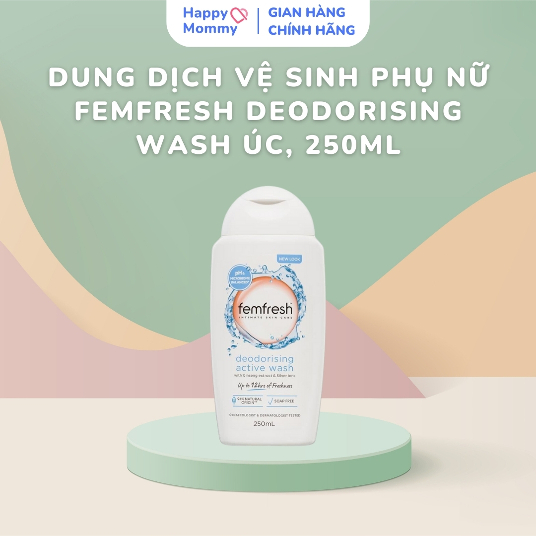 Dung Dịch Vệ Sinh Phụ Nữ Femfresh Deodorising Wash Úc, 250ml