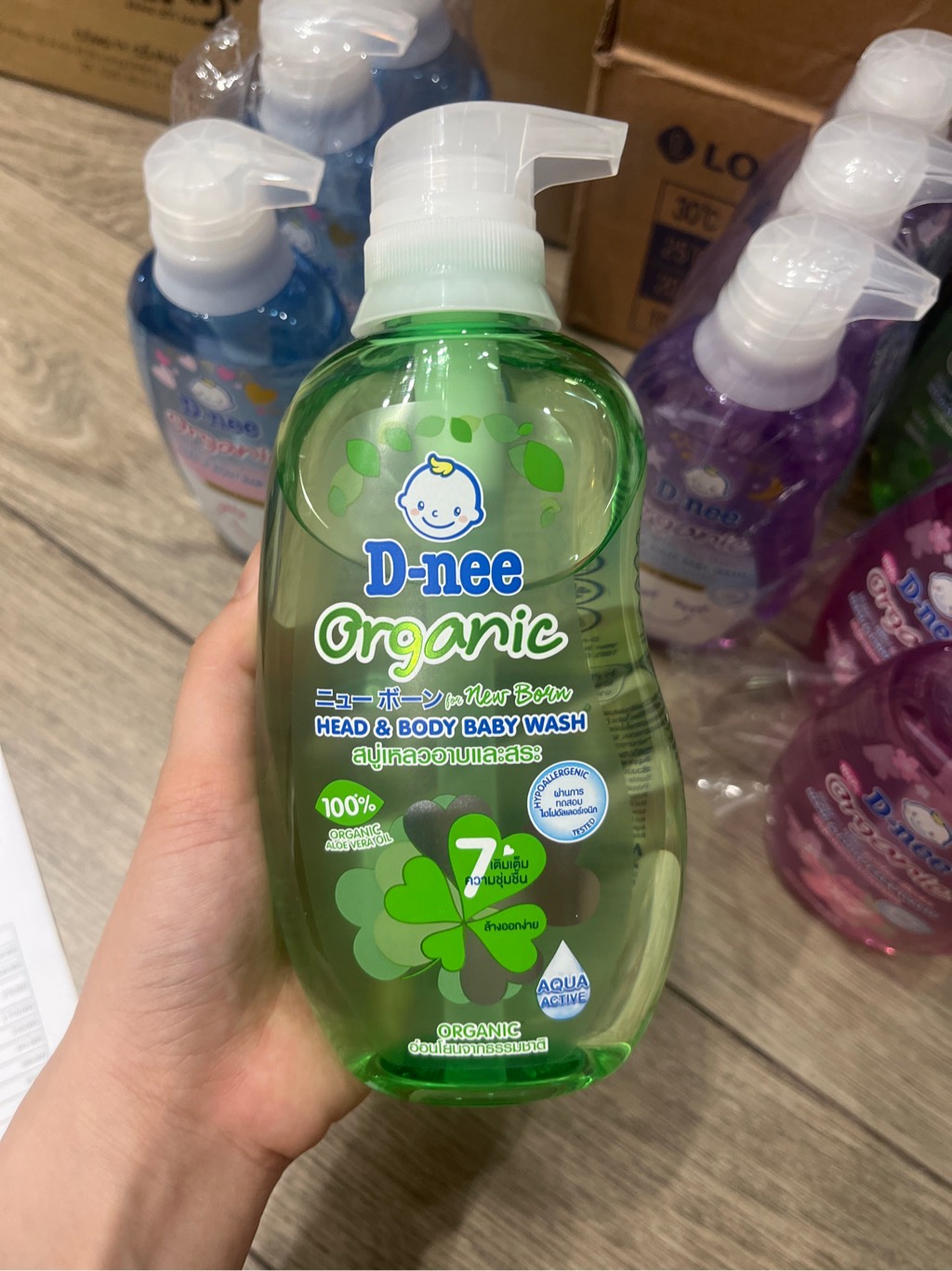 Sữa Tắm Gội Dnee Thái Lan Cho Bé Sơ Sinh, 100% Chính Hãng - 380ml