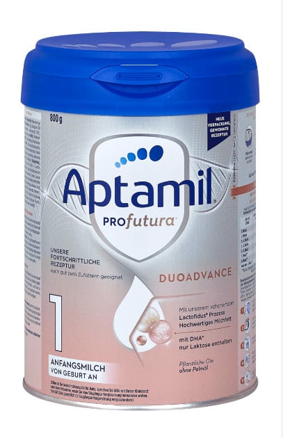 Sữa Bột Aptamil Pro Futura Duo Advance Số 1 Đức 800G (6-12M)