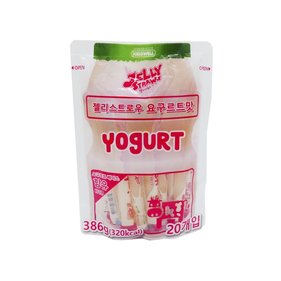 Thạch que Yogurt Kidswell Hàn Quốc, Gói 20 que, 386g (3Y+)