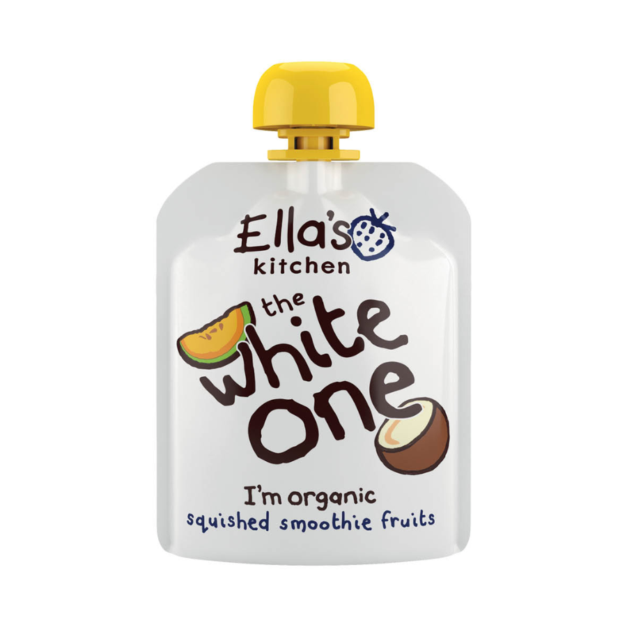 Trái Cây Nghiền Hữu Cơ Ella's White One 90G (6M+)