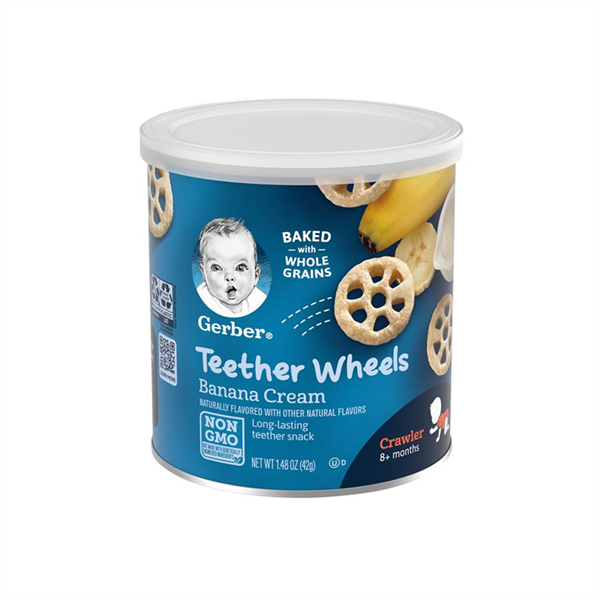 Bánh que ăn dặm Gerber, 42g (8M+) - vị Rau Củ