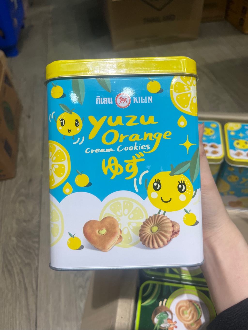 BÁNH QUY Hộp Thiếc THÁI LAN 400G THƠM NGON
