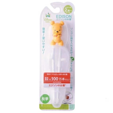 Đũa tập ăn Edison Mama Nhật Hình Gấu Pooh (2y+)