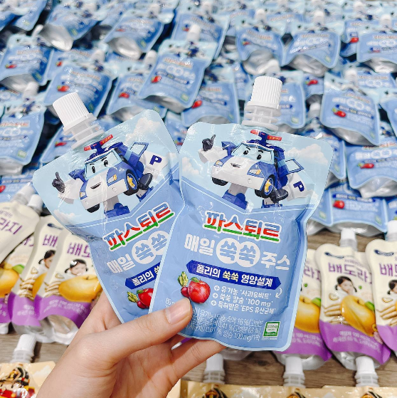Nước Dinh Dưỡng Lotte Từ Hoa Quả Và Rau Củ Organic