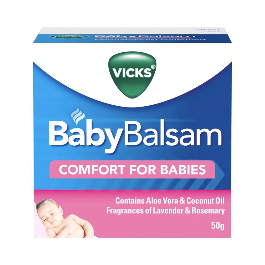 Kem Bôi Ấm Ngực Vicks BabyBalsam, Hủ 50G