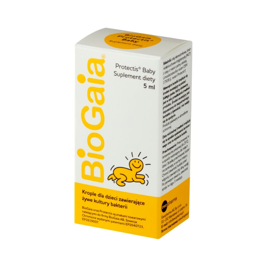 Men Vi Sinh BioGaia bay air Thụy Điển (Ba lan) , Lọ 5ml